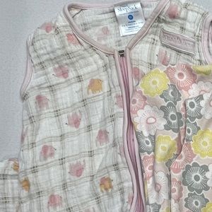 Halo sleep sacks. Size medium. Zippered.